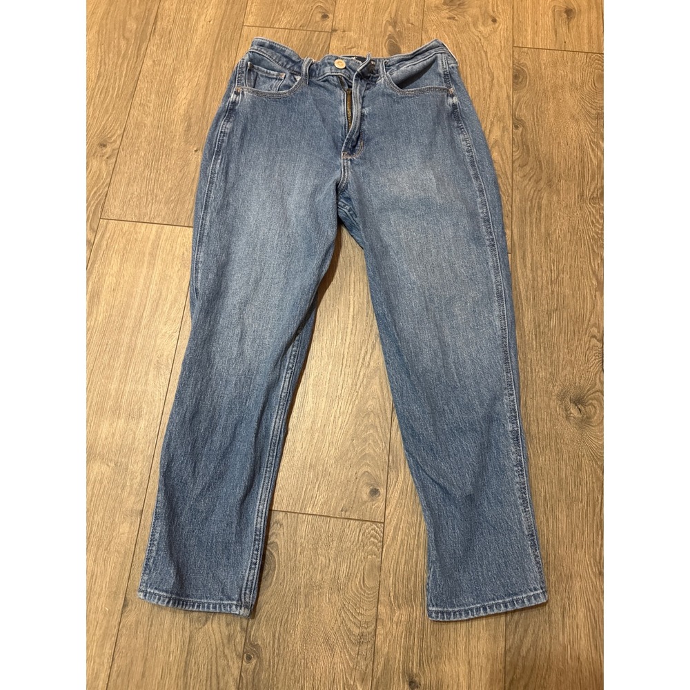 Hollister Ultra High-Rise Mom Jeans Medium Wash Vintage Stretch W26S Size 2S(18)
